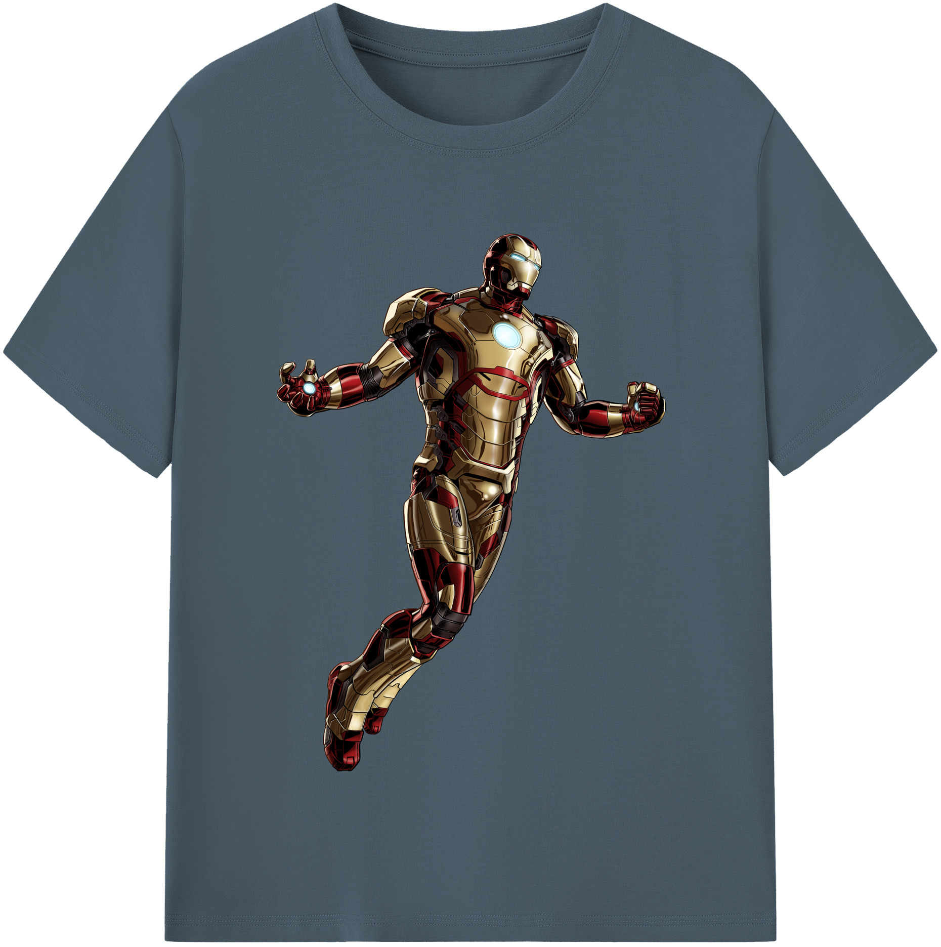 （画像用） アベンジャーズ The Avengers 綿100％半袖Tシャツ（フロントプリント）